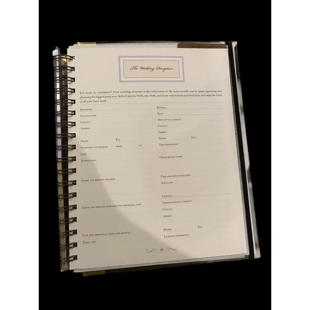 Brand New Wedding Planner in plastic cover.